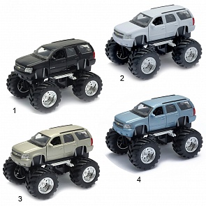 Модель машины Chevrolet Tahoe Big Wheel, 1:34-39 (Welly, 47002)